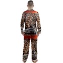 Nature With Tiger Men s Long Sleeve Satin Pyjamas Set View2