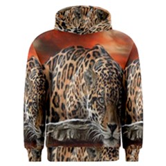 Nature With Tiger Men s Overhead Hoodie