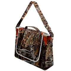 Nature With Tiger Box Up Messenger Bag