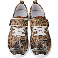 Nature With Tiger Men s Velcro Strap Shoes by Sparkle