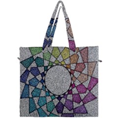 Wirldrawing Canvas Travel Bag by Sparkle