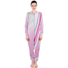 Modern Pink Onepiece Jumpsuit (ladies)  by Sparkle