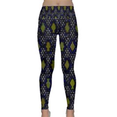 Color Abstract Cartoon Lightweight Velour Classic Yoga Leggings by Sparkle