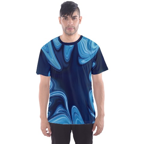 Sea Wrap Men s Sport Mesh Tee by Sparkle