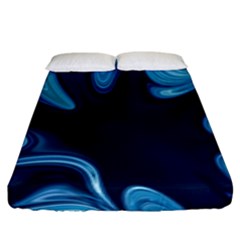 Sea Wrap Fitted Sheet (king Size) by Sparkle