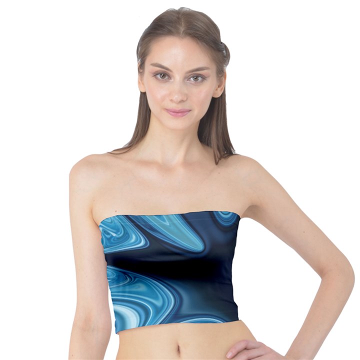 Sea Wrap Tube Top