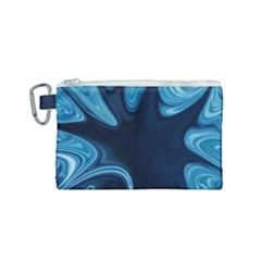 Sea Wrap Canvas Cosmetic Bag (small) by Sparkle