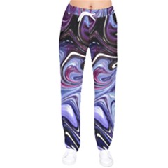 Galaxy Women Velvet Drawstring Pants