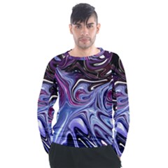 Galaxy Men s Long Sleeve Raglan Tee