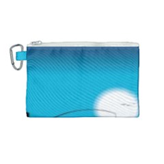 Fishing Canvas Cosmetic Bag (medium) by Sparkle