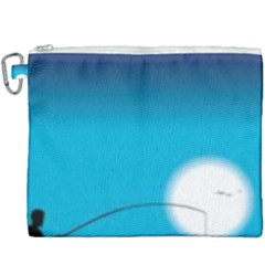 Fishing Canvas Cosmetic Bag (xxxl) by Sparkle