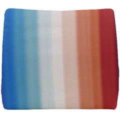 Blue,white Red Seat Cushion by Sparkle