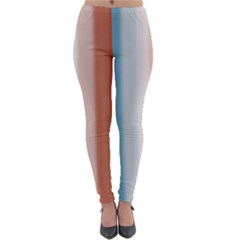 Blue,white Red Lightweight Velour Leggings by Sparkle