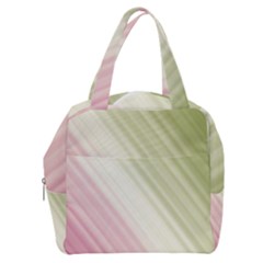 Pink Green Boxy Hand Bag by Sparkle