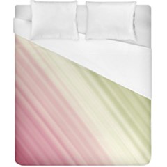 Pink Green Duvet Cover (california King Size)