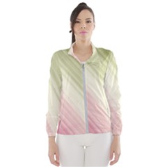 Pink Green Women s Windbreaker by Sparkle