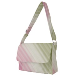 Pink Green Full Print Messenger Bag (s) by Sparkle