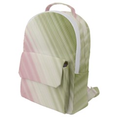 Pink Green Flap Pocket Backpack (small) by Sparkle