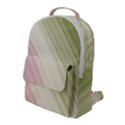 Pink Green Flap Pocket Backpack (Large) View1