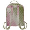 Pink Green Flap Pocket Backpack (Large) View3