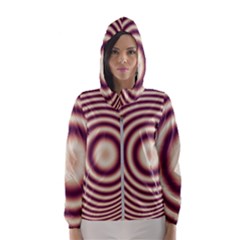 Strips Hole Women s Hooded Windbreaker by Sparkle