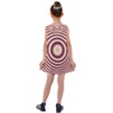 Strips Hole Kids  Cross Back Dress View2