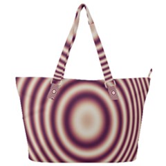 Strips Hole Full Print Shoulder Bag by Sparkle