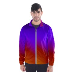 Violet Orange Men s Windbreaker by Sparkle