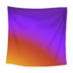 Violet Orange Square Tapestry (large) by Sparkle