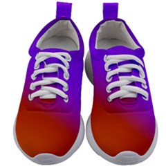 Violet Orange Kids Athletic Shoes