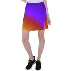 Violet Orange Tennis Skirt