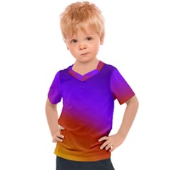 Violet Orange Kids  Sports Tee