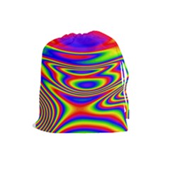 Rainbow Drawstring Pouch (large)