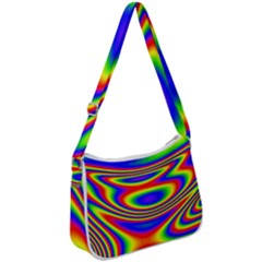 Rainbow Zip Up Shoulder Bag by Sparkle