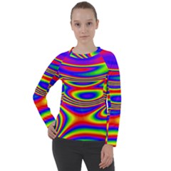 Rainbow Women s Long Sleeve Raglan Tee