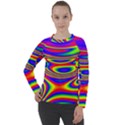 Rainbow Women s Long Sleeve Raglan Tee View1