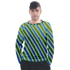 Blueglow Men s Long Sleeve Raglan Tee