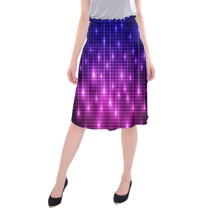 Shiny Stars Midi Beach Skirt