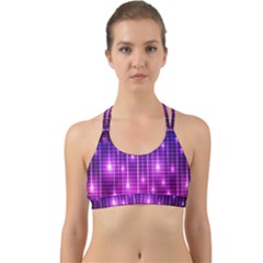 Shiny Stars Back Web Sports Bra