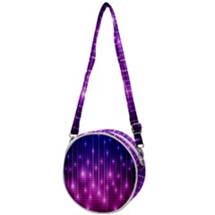 Shiny Stars Crossbody Circle Bag