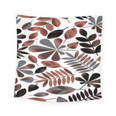 Shiny Leafs Square Tapestry (small)