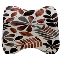 Shiny Leafs Velour Head Support Cushion by Sparkle