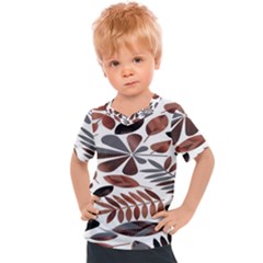 Shiny Leafs Kids  Sports Tee