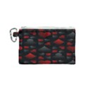 Digital Cards Canvas Cosmetic Bag (Small) View1