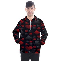 Glitter Butterfly Men s Half Zip Pullover by Sparkle