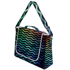 Digital Waves Box Up Messenger Bag