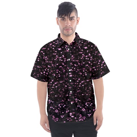 Digital Polka Men s Short Sleeve Shirt by Sparkle