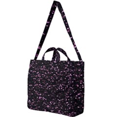 Digital Polka Square Shoulder Tote Bag by Sparkle