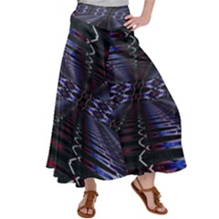 Digital Room Satin Palazzo Pants by Sparkle