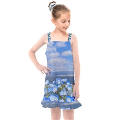 Floral Nature Kids  Overall Dress by Sparkle